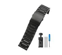 WUWMTUTCK Apto for Diesel Seven Fridays Dz7321 Dz7263 Dz4323 Dz7315 correas grandes de acero inoxidable mano de obra meticulosa 22 24 26 28 30mm(3-Beads-Black,22mm)