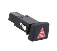 WUWMTUTCK Botón de Interruptor de lámpara de luz roja de Emergencia, Advertencia de Peligro 5PR, Apto for Audi A4 S4 B6 B7 2004 2005 2006 2007 2008 RS4 8E0941509 8ED941509