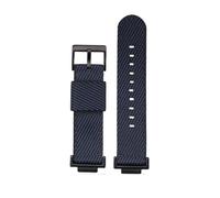 WUWMTUTCK Correa de reloj de lona de nailon for hombre, adaptador plateado, compatible for CASIO DW5600 GWb5600 GWM5610 GM5600, azul, negro, gris, rojo, cian, caqui(Black blue-B,DW5600)
