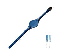 WUWMTUTCK Correas de reloj compactas de cuero elásticas y respetuosas for la piel for mujer, aptas for Fossil Es3077 Es2830 Es3262 Es3060 Es4176, correa de 8mm(Dark blue-Rose-K1)