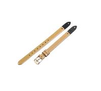 WUWMTUTCK Correas de reloj de excelente calidad aptas for Fossil Es4000 ES4340 ES4119 Es3565 ES3745 Correa suave de 8mm(Apricot-Rose-K1)