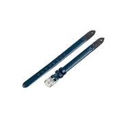 WUWMTUTCK Correas de reloj de excelente calidad aptas for Fossil Es4000 ES4340 ES4119 Es3565 ES3745 Correa suave de 8mm(Dark Blue-Steel-K1)