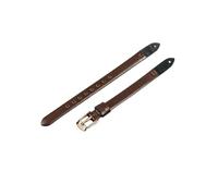 WUWMTUTCK Correas de reloj de excelente calidad aptas for Fossil Es4000 ES4340 ES4119 Es3565 ES3745 Correa suave de 8mm(Coffee-Rose-K1)