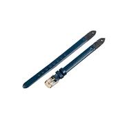 WUWMTUTCK Correas de reloj de excelente calidad aptas for Fossil Es4000 ES4340 ES4119 Es3565 ES3745 Correa suave de 8mm(Dark Blue-Rose-K1)