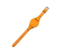 WUWMTUTCK Correas de reloj transpirables aptas for Fossil ES4045 ES4114 ES4113 ES3838 ES3625 ES3616 Series Correa inodora 18mm(Yellow(PW),Golden-K1-18mm)
