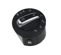 WUWMTUTCK Interruptor de Control de lámpara antiniebla de Faro Cromado 4FD 941 531A 4F1 941 531E Apto for Audi A6 C6 4F S6 RS6 Q7 A6 4F