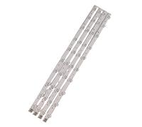 WUWMTUTCK Kit 4 unids/Set 10 LED 580mm Tira de LED for iluminación Trasera for UE32EH5000KX D1GE-320SC1-R3 32F-3535LED-40EA BN96-24146A D1GE-320SC1-R2(Light Bar Only)