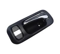 WUWMTUTCK Manija de Puerta Interior cromada Gris/Negra, Delantera Interior, Izquierda y Derecha, Compatible for Honda CRV 97-01 Odyssey 1995-1998 72124S10A11ZA,72164S10A11ZA(Front Left Black)