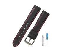 WUWMTUTCK Ocio Correas de reloj de silicona de liberación rápida for caballeros aptas for Casio Fit for Tissot Fit for Citizen Fit for Seiko Fit for Rolex Correa que absorbe la humedad 18 20 22 24 mm(