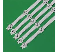 WUWMTUTCK Tira De LED For Iluminación Trasera 10 LED Aptos For LG 6916L-1317A 6916L-1318A 6916L-1319A 6916L-1320A 42LN570V 42LP360C-CA 42LN540V-ZA 42LN575U-ZE