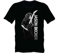 wuxiaojia Jason Becker Guitar Kiss Music T-Shirt Men Size M