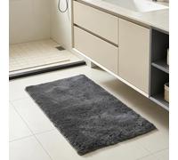 WUXXIANG Alfombra de Pelo Largo 267 x 200 cm Muy Suave, Lavable, Fluffy, Elegante, Antideslizante, Fácil de Limpiar, Moderno Pelusa Alfombras para Salón, Dormitorio, Pasillo, Gris