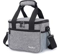 WuYan Bolsa de Almuerzo Duradera 10L, Bolso de Playa de Picnic Reutilizable Pour Camping de arroz Caliente