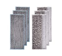 WuYan Paquete de 6 almohadillas lavables para IRobot Braava Jet M6, incluye 3 húmedas y 3 secas