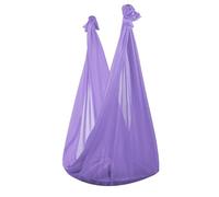 Wuyangcun Columpio antigravedad para yoga aéreo 2.8x1m tela de nylon soporta 900kg apto para yoga fitness y acrobacias (violeta)