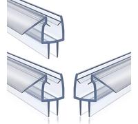 Wuyangcun Junta de silicona para mampara de ducha perfil ampliado compatible con puertas de vidrio de 6/8/10/12 mm (12mm)