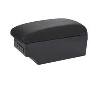 WUYDKEL Caja reposabrazos Compatible con Peugeot para Rifter Caja De Reposabrazos Central Caja De Almacenamiento para Reposabrazos De Coche Organizador De Consola Central Portavasos USB(Black Line)