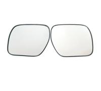 WUYDKEL Compatible con Mitsubishi para Pajero 2006 2007 2008 2009 2010 2011 2012 2013 2014 2015 2016 2017 Vidrio De Espejo Retrovisor Convexo Calefactado para Automóvil Cristal retrovisor(1 Pair)
