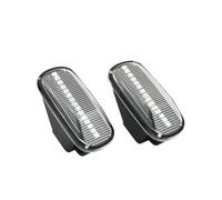 WUYDKEL Luz Intermitente Lateral Compatible con Alfa para NSX NA1 NA2 1990 1991 1992 1993 1994 1995 1996 1997 1998 1999 2000 2001 34301S5A013 Lámpara Intermitente De Señal De Giro Dinámica(Silver)