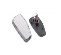 WUYDKEL Luz Intermitente Lateral Compatible con Jeep para Renegade 2014 2015 2016 2017 2018 2019 2020 2021 CH2550134 2 Luces De Giro Ámbar Dinámicas Luz De Posición Delantera Lateral(Clear)