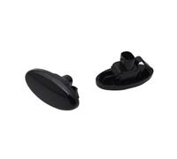 WUYDKEL Luz Intermitente Lateral Compatible con Mazda para BT-50 2006 2007 2008 2009 2010 2011 2012 2 Luces Intermitentes Laterales Intermitentes Transparentes ahumadas(Black)