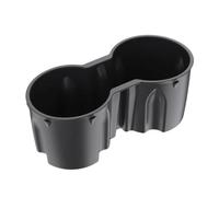 WUYDKEL Soporte para Bebidas Compatible con Tesla para Model Y 3 2020 2021 2022 Consola Central Soporte para Bebidas Soporte De Control Central para Botella De Agua TPE De Doble Orificio(Black)