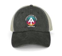 WUYIJGCS Clásico Appalachian Trail Thru Hiker Sunset espuma fiesta Sombrero Sombrero Navidad Sombrero Mujer de lujo Hombre Esencial para el verano