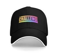 WUYIJGCS Classic Rainbow MTV The Challenge Real World Road Rules Baseball Cap Cosplay Sunhat Luxury Woman Cap Men's Women's Essential for Summer