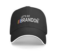 WUYIJGCS Elegante Gorra de béisbol Let's Go Brandon en el Sombrero NY Cap Gorra de Golf para Hombres Mujeres para Sombrero a Prueba de Viento