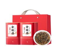 Wuyishan Origin Premium Jinjunmei Té negro Juego De Latas Dobles (250 g * 2) - Té Negro De Hojas Sueltas Clásicas