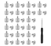 WUYJI Tornillos de ordenador Juego de 20 tornillos ASUS M.2, incluye destornillador, compatible con placas base ASUS y PC.