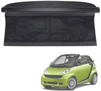 WUYJUN Cubierta De Carga RetráCtil para Benz Smart 451 Fortwo 2007-2014, Seguridad Retráctil Cubierta Carga para Maletero Estante para Paquetes