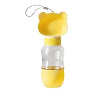 Wuyooprt Botella De Agua Portátil para Perros | Cuenco De Agua para Viajes con Mascotas | Tazón Antifugas con Diseño Animado | para Playa Exteriores Camping Senderismo Hogar Coche Paseo