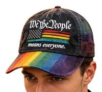 Wuyooprt Gorra de Béisbol, Gorra Lavable con Letras Impresas, de Béisbol con Protección Solar, para Acampada, Picnic, Playa, Escalada, Golf, Senderismo, Viajes, Deportes y