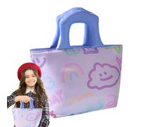 Wuyooprt Para Almuerzo - Aislada Impermeable Reutilizable Gran Capacidad - De Transporte Tote Para El Almuerzo - Para Escuela Picnic Desplazamiento Al Trabajo Camping Playa Mujeres Hombres Niñas