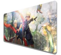 Wuyouni Alfombrilla de ratón japonesa Kaneki Ken Kirishima Toka Ayato Anime Juuzou Suzuya Arima Kisho Tokyo XXL Grande Kamishiro Rize Ghoul Gaming Mouse Mat Base de goma antideslizante para oficina (L