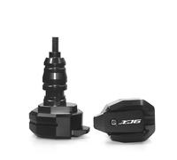 WUYUEY Topes Anticaida para YA&MAHA XJ6 Motocicleta Protección contra Caídas Marco Protector De Carenado Deslizante Protector De Almohadilla Antichoque(2)