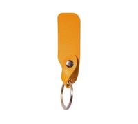 WUYXTO 10 llaveros de cuerda cuero vaca auténtico hechos a mano, estilo retro, metal, for hombre o mujer, funda for llaves, coche, regalos Para Hombres(Gold)