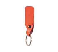 WUYXTO 10 llaveros de cuerda cuero vaca auténtico hechos a mano, estilo retro, metal, for hombre o mujer, funda for llaves, coche, regalos Para Hombres(Orange)