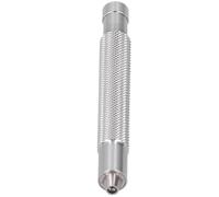 WUYXTO Devanadera de Corona Reloj Material Acero aleación, Color Plateado, Varios tamaños, Herramienta bobinado mecánico, reparación, 2 uds para el hogar(4.5mm)