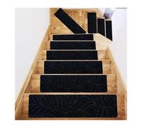 WUYXTO Juego de 5/10 Alfombrillas Autoadhesivas for escaleras, Antideslizantes y con absorción Agua for Interiores para Niños Ancianos y Perros(Color 30,76x20cm 5piece)