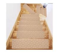 WUYXTO Juego de 5/10 Alfombrillas Autoadhesivas for escaleras, Antideslizantes y con absorción Agua for Interiores para Niños Ancianos y Perros(Color 34,76x20cm 10piece)