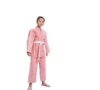WUYXTO Kimono Jiu Jitsu Pink Jiu Jitsu/BJJ Gi Uniformes Trajes de Judo Grappling Kimono Jiu Jitsu Gi Ropa de Artes Marciales para Hombres(XXXS)
