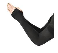 WUYXTO Manguitos Protección Solar 3 Pares de Mangas Protectoras for Brazos de Ciclismo, protección Solar, universales, Transpirables, Muy elásticas, for Hielo para Brazos(Black)