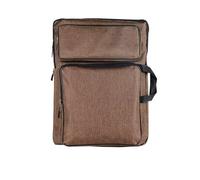 WUYXTO Mochila Multifuncional for portafolio de Artistas, Bolso de Hombro, Bolsa de Dibujo de Viaje, Mochila Impermeable for bocetos de Arte para Obras De Arte(Brown)