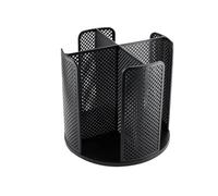 WUYXTO Organizadores giratorios de tazas y tapas, dispensadores café con 4 compartimentos, soportes almacenamiento vasos papel for encimera Para Cafetería