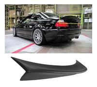 WuYyyyy Alerón Trasero para Coche para BMW E46 2 Door Coupe CSL 1999-2006, Alerones Spoiler de Techo Trasero Accesorios Coche Tuning en Negro de ABS/Fibra de Carbono