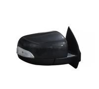 WuYyyyy Espejo retrovisor de automóvil,para Ford Everest 2015 2016 2017 2018 2019 2020 2021 2022 Carcasa de Espejo retrovisor de automóvil Piezas de automóvil.,A-Black-Right-12 Wires