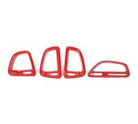 WuYyyyy para Dodge Challenger 2015 2016 2017 2018 2019 2020 2021 2022 Interior del Coche Consola Central Película Protectora de Película antiarañazos.,C-Red