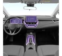 WuYyyyy para Volvo S90 B5 2021-2024 Interior del Coche Consola Central Película Protectora de TPU Transparente Película antiarañazos.